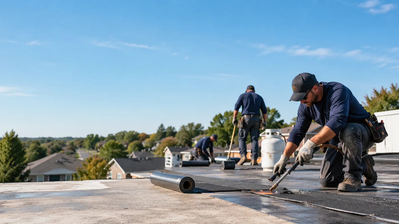Flat Roof Leak Repair providers in Purdon, TX